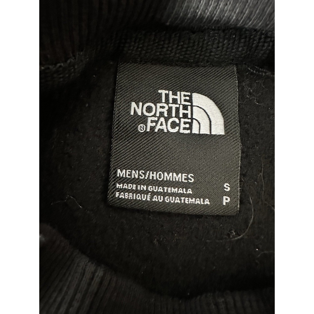 The North Face Sweater Pullover Mens Small‎ Black Cotton Crewneck Cozy Outdoor - Picture 3 of 9